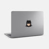 superheroes "batman" reusable macbook sticker tabtag on a mac