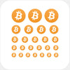 "bitcoin" reusable privacy sticker set CamTag