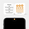 "bitcoin" reusable privacy sticker CamTag on phone