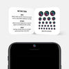 dark "camera" reusable privacy sticker CamTag on phone