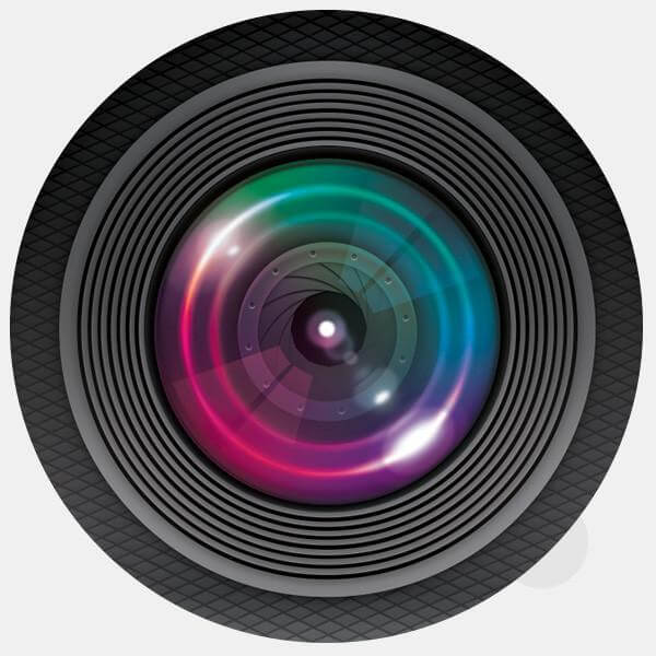 dark "camera" reusable macbook sticker tabtag