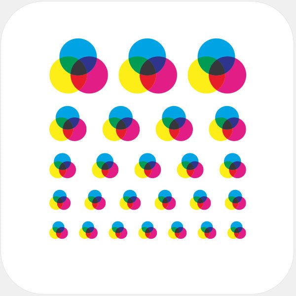 multicolor cmyk reusable privacy sticker set CamTag