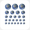 planets "earth" reusable privacy sticker set CamTag
