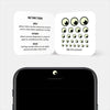 luminescent day "eye" reusable privacy sticker CamTag on phone