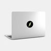 luminescent day "flash" reusable macbook sticker tabtag on a laptop