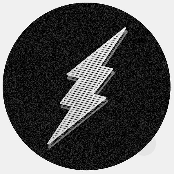 silver "Flash" reusable macbook sticker tabtag