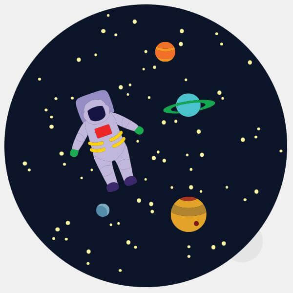 multicolor get lost in space reusable macbook sticker tabtag