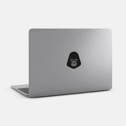 animals "gorilla" reusable macbook sticker tabtag on a laptop on sale
