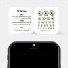 luminescent day "hi" reusable privacy sticker CamTag on phone on sale