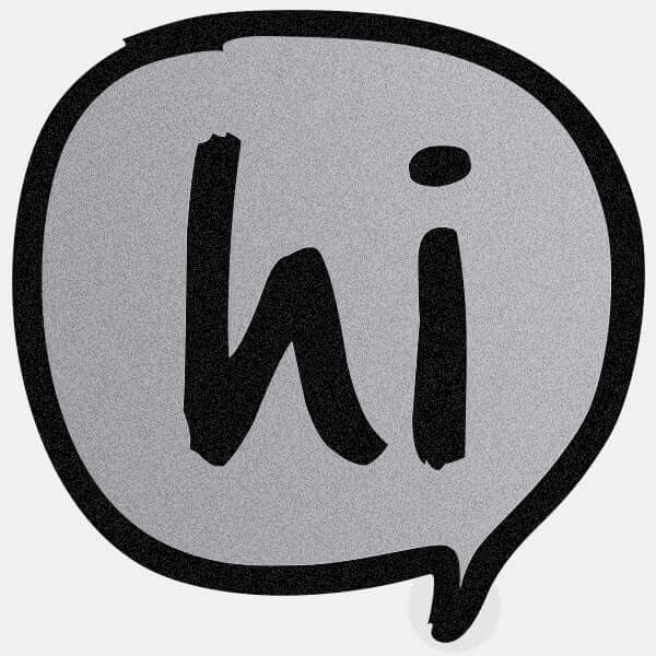 spacegray speech bubble hi reusable macbook sticker tabtag on sale