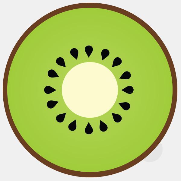 food "kiwi" reusable macbook sticker tabtag