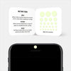 "luminescent" day reusable privacy sticker CamTag on phone