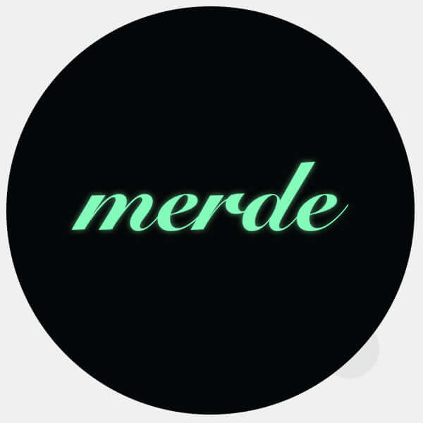 luminescent night merde reusable macbook sticker tabtag