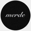 spacegray "merde" reusable macbook sticker tabtag