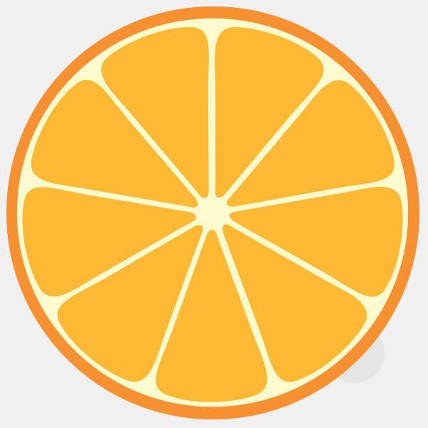 food "orange" tabtag reusable macbook sticker tabtag
