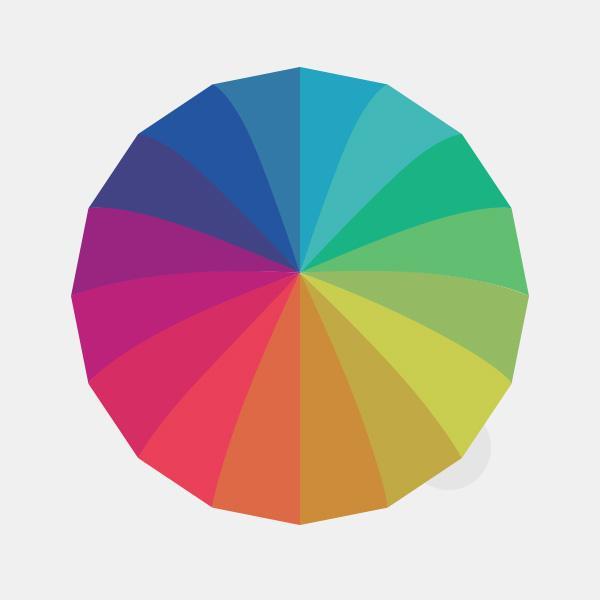 colorful "rainbow umbrella" tabtag reusable macbook sticker tabtag