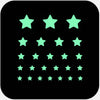 luminescent night "star" reusable privacy sticker set CamTag