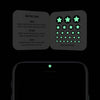 luminescent night "star" reusable privacy sticker CamTag on phone