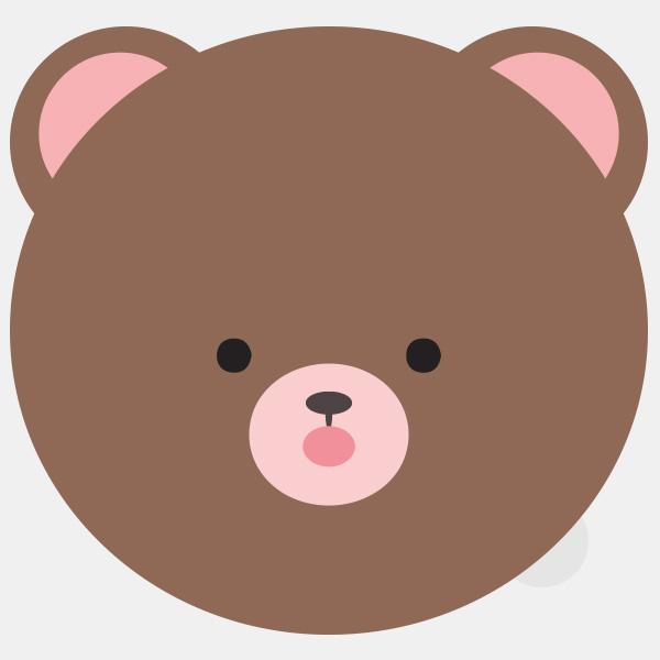teddy bear tabtag reusable macbook sticker tabtag
